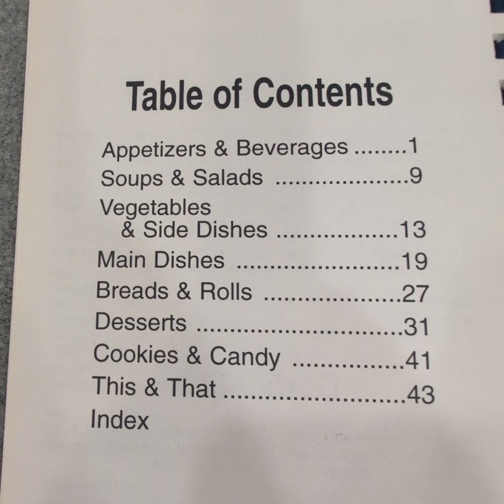 DISA Family Cookbook 2008 Deep in the Heart of DISA Recipes - Picture 4 of 4